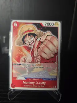 Monkey.D.Luffy P-001 Promo NM One Piece TCG - Image 1