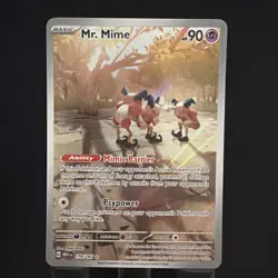 Mr. Mine 179/165 Holo Pokemon Card Scarlet & Violet 151 Series Illustration Rare - Image 1
