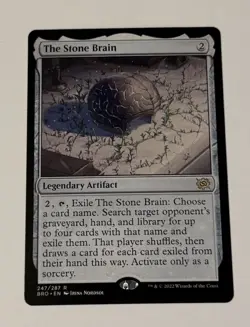 MTG The Stone Brain - The Brothers' War LP - Image 1