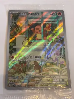 Charmander 044 Black Star Promo Scarlet & Violet Obsidian Flames - SEALED - Image 1