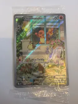 Charmander 044 Black Star Promo Scarlet & Violet Obsidian Flames - SEALED - Image 3