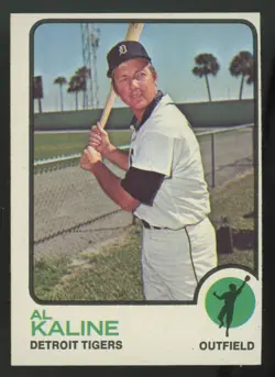 1973 Topps Al Kaline Bandage Variation #280 EX/MT-NM (OC) - Image 1