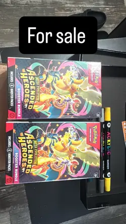 Pokemon Mega Evolution Ascended Heroes Booster Bundle Boxes (2x Boxes) PRESALE - Image 1