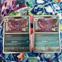Gengar 050/088 - Reverse Holo + Holo Rare - Pokemon TCG: Perfect Order NM - Image 1