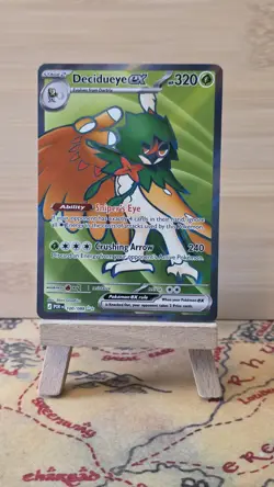 100/088 Decidueye Illustration Rare Pokemon TCG Card Near Mint - Image 1