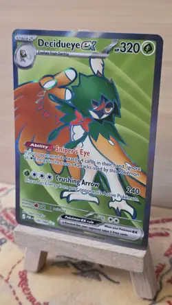 100/088 Decidueye Illustration Rare Pokemon TCG Card Near Mint - Image 2