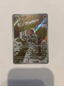 Swinub 165/159 Illustration Rare Journey Together English Pokemon TCG Card - Image 2