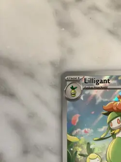 Pokemon Lilligant 092/086 Sv: Black Bolt illustration Rare Card NM/M - Image 3