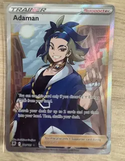 Pokemon Adaman Trainer Card 181/189 Astral Radiance Full Art - Image 1