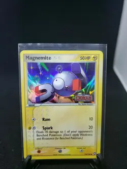 Pokemon Card: Magnemite HOLO 54/108 Stamped EX Power Keepers Set! - Image 1