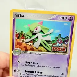 Kirlia 31/108 EX Power Keepers Reverse Holo Stamped Pokemon Card LP - Image 2