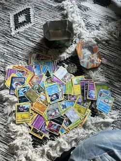 Pokemon Cards Bundle And Tin - Image 1