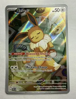 Eevee - 173 Sv: Scarlet & Violet Promo Cards Holo Pokemon TCG Card Near Mint+ - Image 1