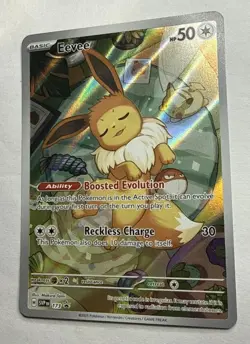 Eevee - 173 Sv: Scarlet & Violet Promo Cards Holo Pokemon TCG Card Near Mint+ - Image 3