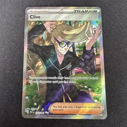 Clive - 227/091 - Ultra Rare - Paldean Fates - Pokemon Card - NM/M - Image 1