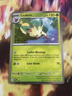 Leafeon - (Cosmos Holo) Promo SV: Scarlet & Violet Promo Cards 170 NM - Image 1