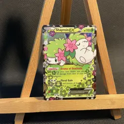 Pokemon 2016 Shaymin EX Promo XY148 - 20th Anniversary ETB Promo Card NM - Image 1