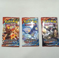 Pokemon TCG XY Primal Clash Booster Packs English 3x10 Cards Groudon Kyogre - Image 1