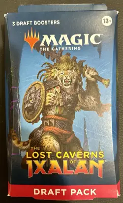 MTG The Lost Caverns of Ixalan Draft Pack Three Booster Packs Factory Sealed - Image 1