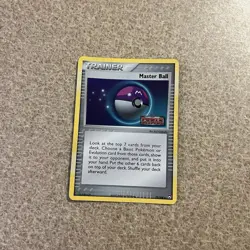 Pokemon Card Master Ball Power Keepers 78/108 Uncommon Reverse Holo Stamped NM - Image 1
