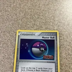 Pokemon Card Master Ball Power Keepers 78/108 Uncommon Reverse Holo Stamped NM - Image 2