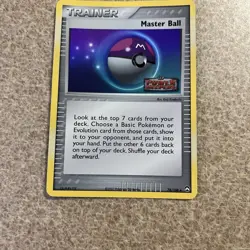 Pokemon Card Master Ball Power Keepers 78/108 Uncommon Reverse Holo Stamped NM - Image 3