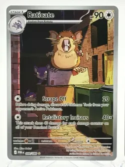 Raticate AR Lot 099/088 092/080 English Japanese Pokemon Two Card Lot NM - Image 2
