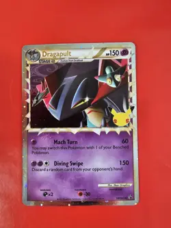 Pokemon - Dragapult Prime - SWSH132 - Celebrations 25th - Black Star Promo Card - Image 1