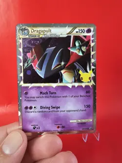 Pokemon - Dragapult Prime - SWSH132 - Celebrations 25th - Black Star Promo Card - Image 3