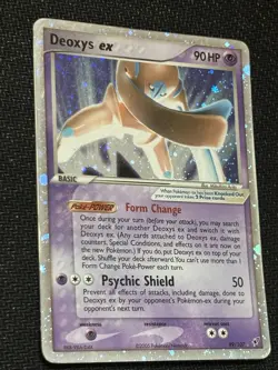 Pokemon Deoxys ex Defense Forme Ultra Rare Holo 99/107 EX Deoxys 2005 Card - Image 2