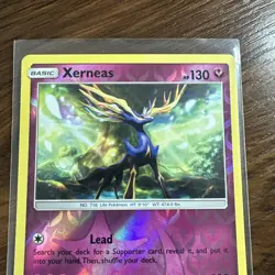 Pokemon Xerneas TCG 73/111 Sm-Crimson Invasion Reverse Holo Card - Image 2