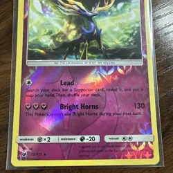 Pokemon Xerneas TCG 73/111 Sm-Crimson Invasion Reverse Holo Card - Image 3