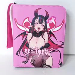 Dreamy Little Succubus Card Binder 3-Ring Anime Waifu Redemption 10 in Folder - Image 1
