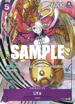 Uta [OP-PR - P-031] - NM [Foil] TCG One Piece - Image 1