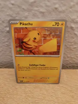 Pokemon Karte: Pikachu 051/162 Gewalten der Zeit TEF Deutsch Near Mint - Image 1