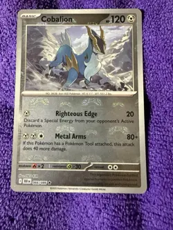 Pokemon TCG Cobalion 066/086 Master Ball Black Bolt NM/M - Image 1