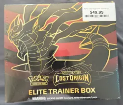 Pokemon TCG Sword & Shield Lost Origin Elite Trainer Box 820650850714 - Image 1