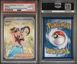 Perrin PSA 10 📸 Pokemon Twilight Masquerade 220/167 Special Illustration Rare - Image 3