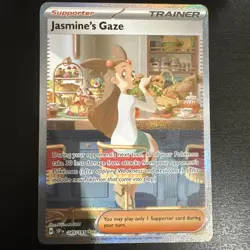 Pokemon TCG Jasmine's Gaze Full Art Holo Trainer Surging Sparks #245/191 - Image 1