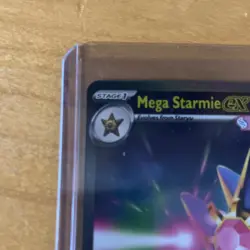 Pokemon Mega Starmie EX 118/088 POR Foil Card HP 330 Jetting Blow Nebula Beam - Image 3