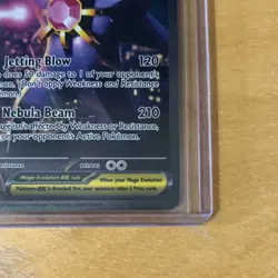 Pokemon Mega Starmie EX 118/088 POR Foil Card HP 330 Jetting Blow Nebula Beam - Image 5