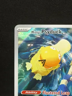 Pokemon SV10 Destined Rivals Misty’s Psyduck 193/182 Illustration Rare NM - Image 3
