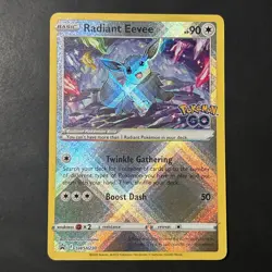 Radiant Eevee SWSH230 Pokemon Promo LP - Image 1