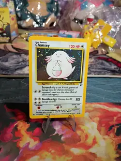 Pokemon Base Set 2 Holo 3/130 Chansey - Image 2
