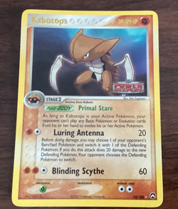 Kabutops 10/108 Power Keepers Reverse Holo Pokemon TCG - LP - Image 1