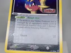 Pokemon Carvanha 47/108 EX Power Keepers Stamped Holo Common MP sc - Image 2