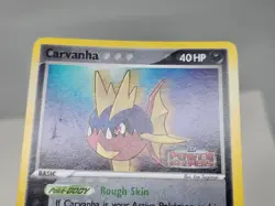 Pokemon Carvanha 47/108 EX Power Keepers Stamped Holo Common MP sc - Image 3