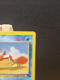 Pokemon 1999 WOTC 1st Edition Fossil Krabby 51/62 - Excellent - Image 4