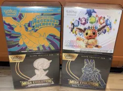 Pokemon TCG Ascended Heroes Mega Evolution and Prismatic ETB Lot of 4 Sealed New - Image 1