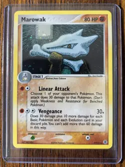 Marowak FireRed & LeafGreen 7/112 Holo Rare Pokemon TCG - Image 1